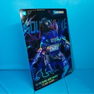 Blokees - Transformers Defender Version 03 Heavy Metal War - 
Commemorative Card